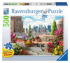 Ravensburger Rooftop Garden Puzzle 500pc Large Format-RB14868-4-Animal Kingdoms Toy Store
