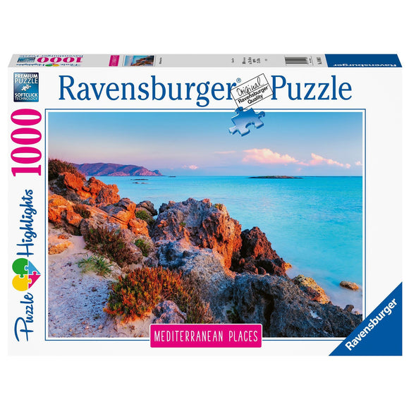 Ravensburger Mediterranean Greece 1000pc Puzzle-RB14980-3-Animal Kingdoms Toy Store