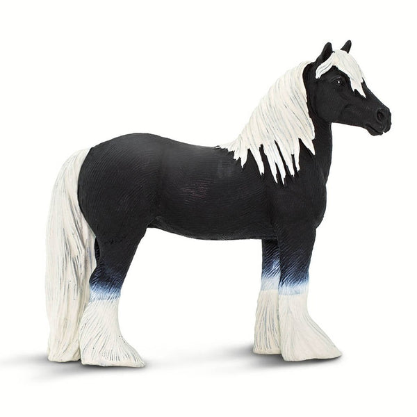 Safari Ltd Gypsy Vanner Stallion-SAF150305-Animal Kingdoms Toy Store