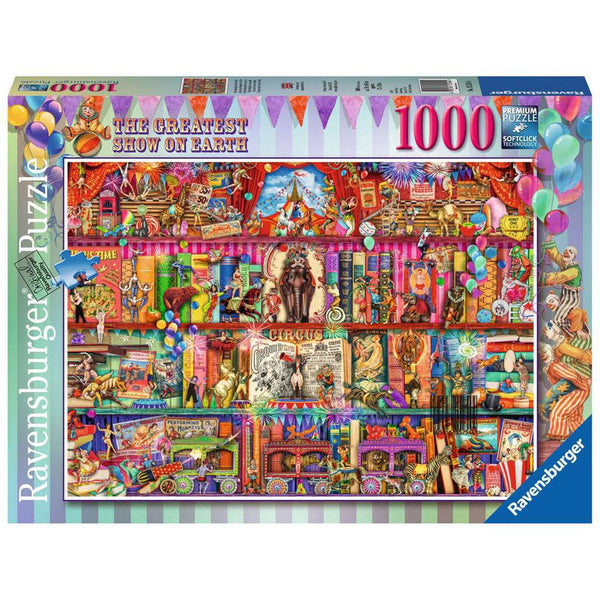 Ravensburger The Greatest Show On Earth Puzzle 1000pc-RB15254-4-Animal Kingdoms Toy Store