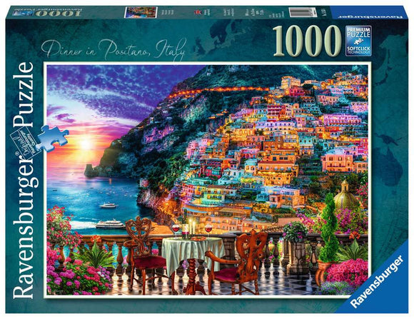 Ravensburger Positano Italy Puzzle 1000pc-RB15263-6-Animal Kingdoms Toy Store