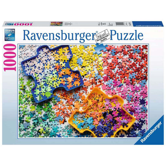 Ravensburger The Puzzlers Palette Puzzle 1000pc-RB15274-2-Animal Kingdoms Toy Store