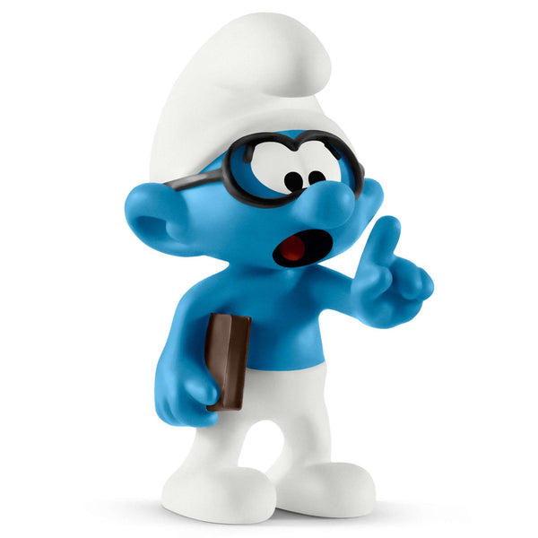 Schleich Brainy Smurf-20812-Animal Kingdoms Toy Store