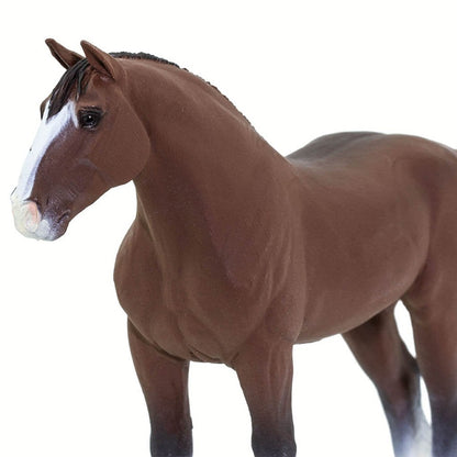 Safari Ltd Clydesdale Stallion-SAF157805-Animal Kingdoms Toy Store