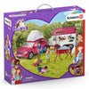 Schleich Adventure with Car and Horse Trailer-42535-Animal Kingdoms Toy Store