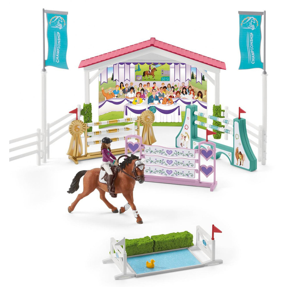 Schleich Friendship Horse Tournament-42440-Animal Kingdoms Toy Store