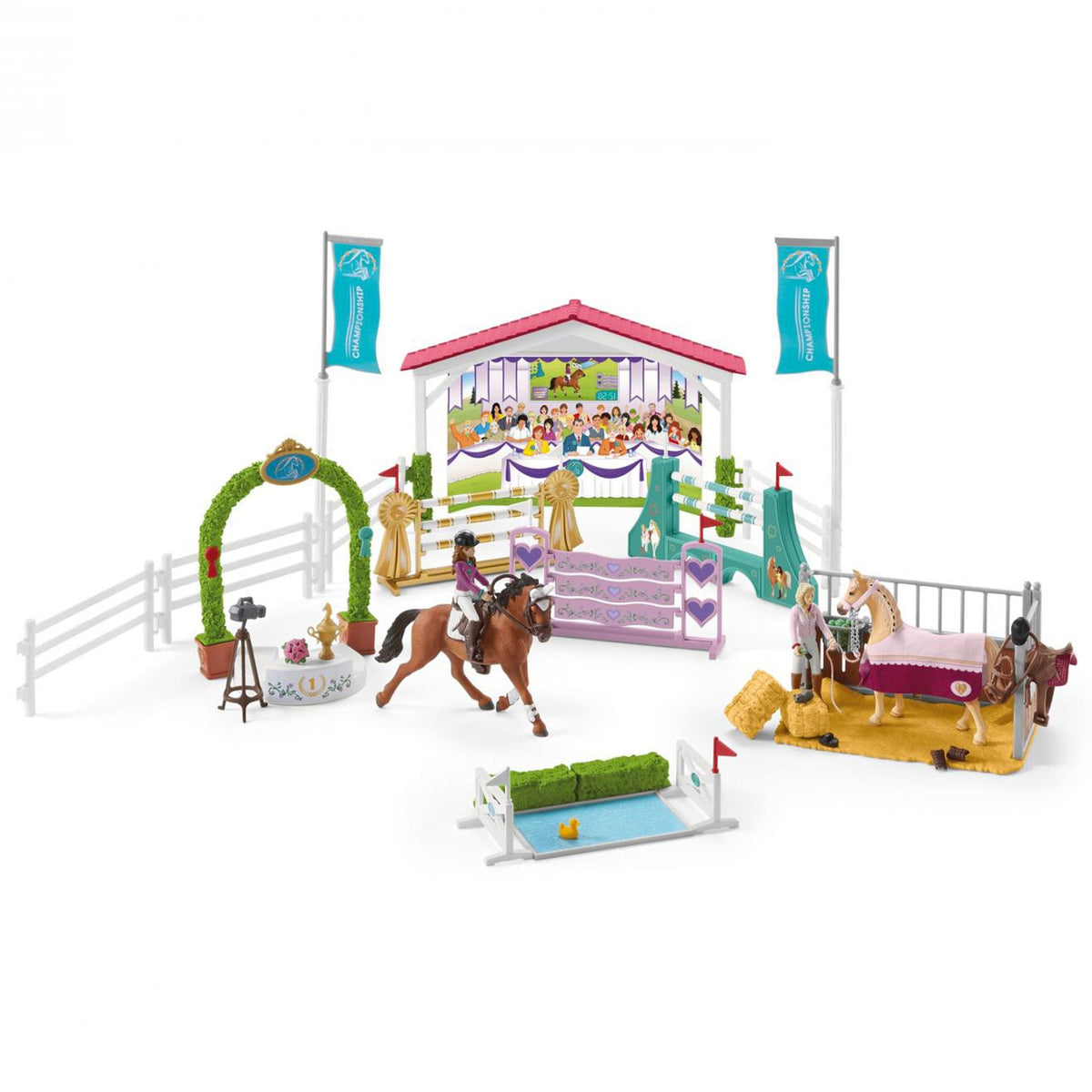 Schleich Friendship Horse Tournament-42440-Animal Kingdoms Toy Store