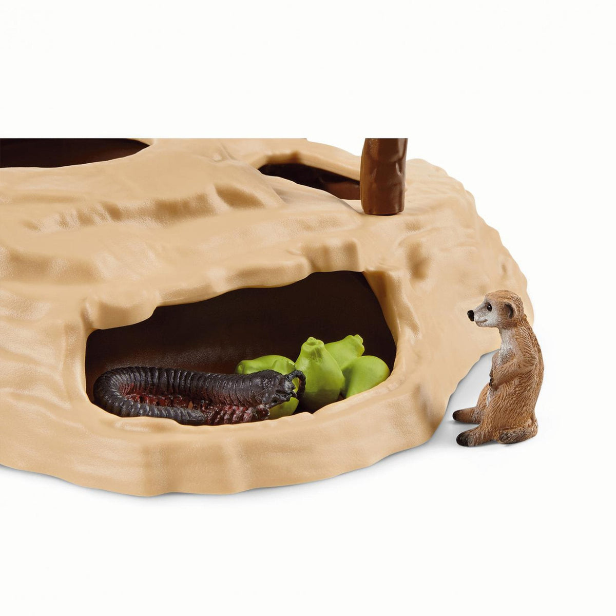 Schleich Meerkat Hangout-42530-Animal Kingdoms Toy Store