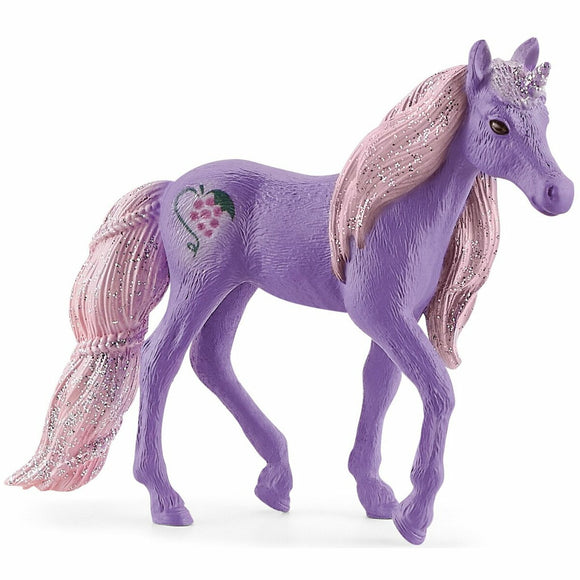 Schleich Grape Unicorn Foal-70702-Animal Kingdoms Toy Store