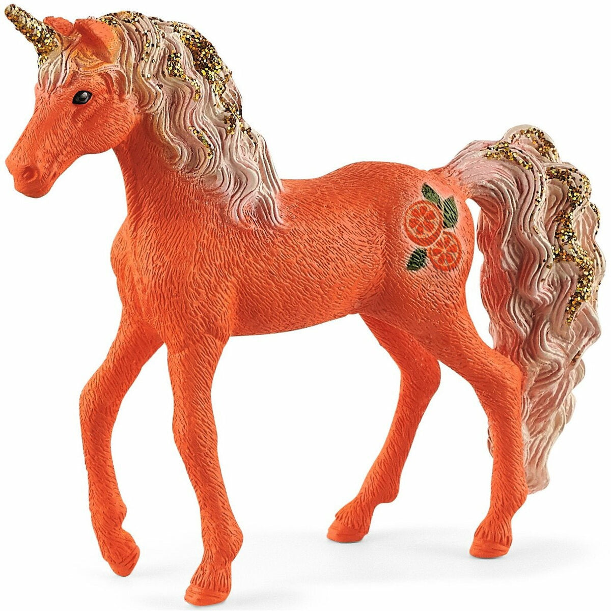 Schleich Orange Unicorn Foal-70707-Animal Kingdoms Toy Store
