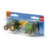 Siku John Deere 7530 Tractor with 990 Baler-SKU1665-Animal Kingdoms Toy Store