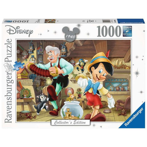 Ravensburger Disney Moments 1940 Pinocchio 1000pc Puzzle-RB16736-4-Animal Kingdoms Toy Store