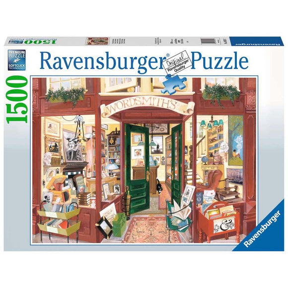 Ravensburger Wordsmiths Bookshop Puzzle 1500pc-RB16821-7-Animal Kingdoms Toy Store