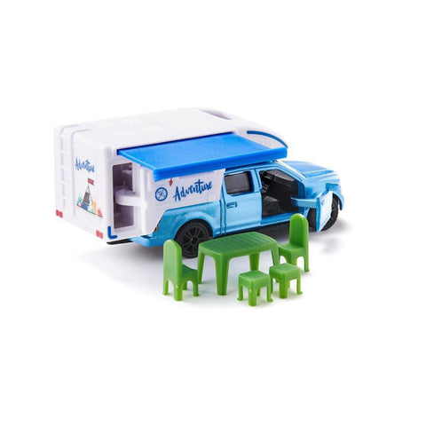 Siku Ford F150 Pick Up Camper-SKU1693-Animal Kingdoms Toy Store