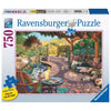 Ravensburger Cosy Backyard Bliss 750 Piece Large Format
