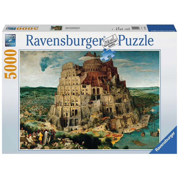 Ravensburger The Tower of Babel Puzzle 5000pc-RB17423-2-Animal Kingdoms Toy Store