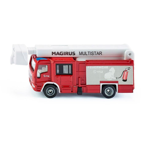 Siku 1:87 Magrius Multistar Fire Truck-SKU1749-Animal Kingdoms Toy Store