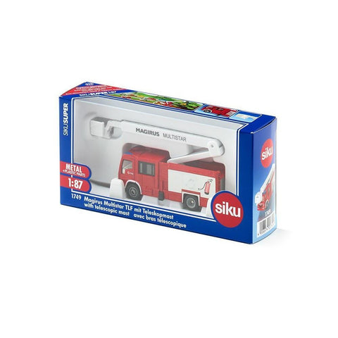Siku 1:87 Magrius Multistar Fire Truck-SKU1749-Animal Kingdoms Toy Store