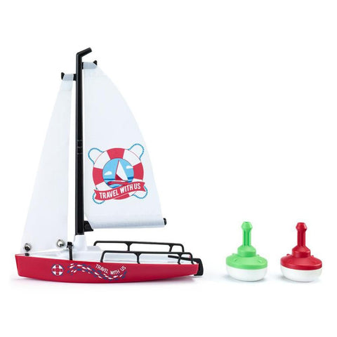 Siku Sailboat With Two Bouys-SKU1752-Animal Kingdoms Toy Store