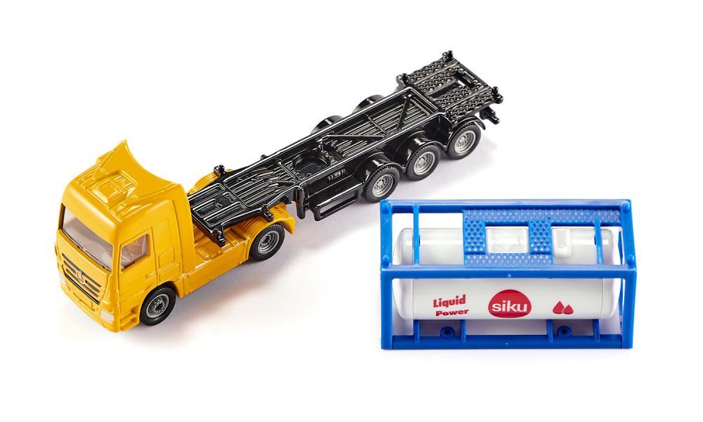 Siku 1:87 Mercedes Actros Tanker Truck-SKU1795-Animal Kingdoms Toy Store