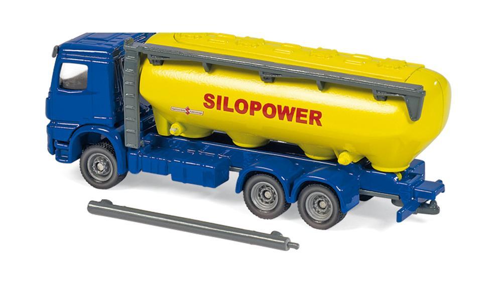 Siku 1:87 Mercedes Actros Silo Truck-SKU1809-Animal Kingdoms Toy Store