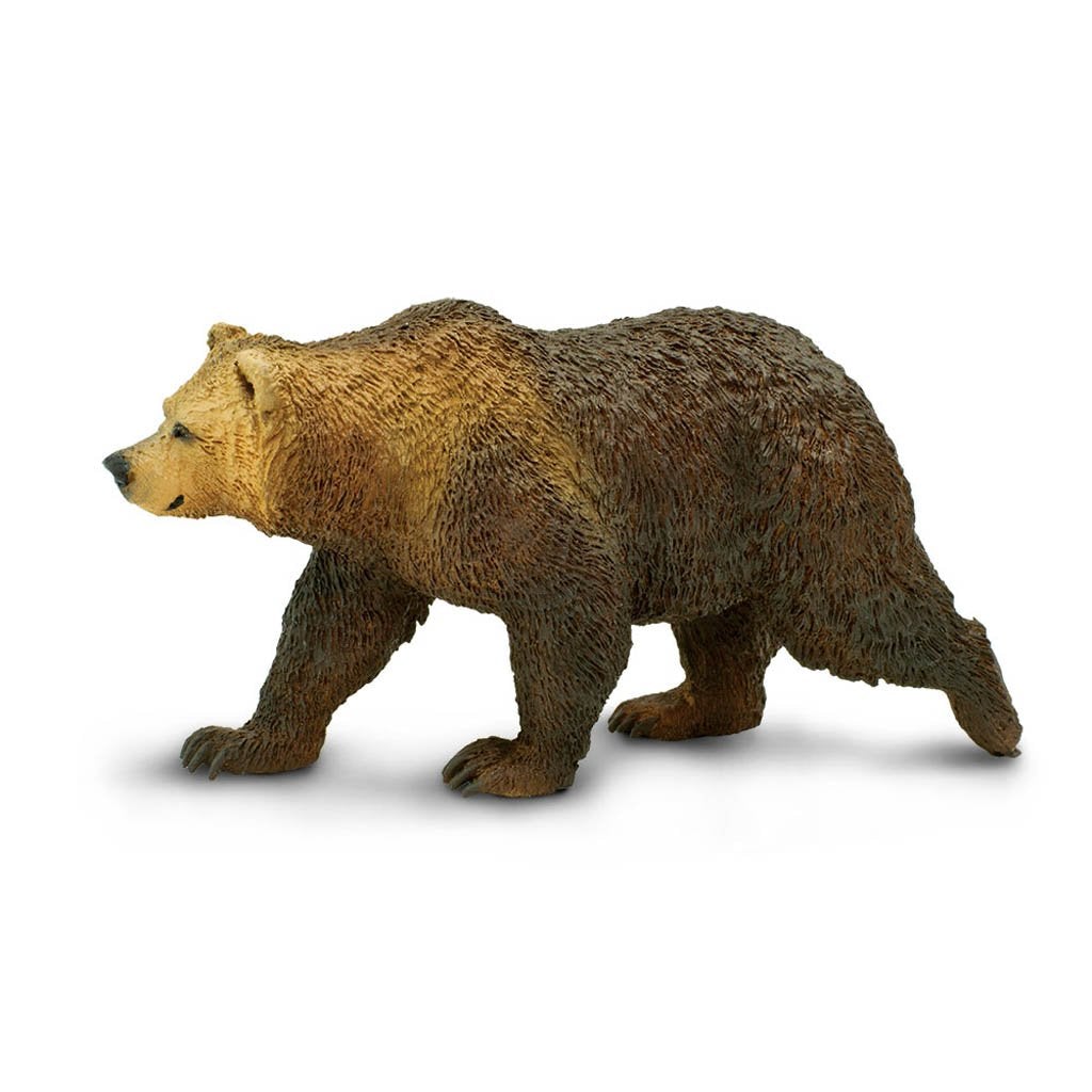 Safari Ltd Grizzly Bear-SAF181329-Animal Kingdoms Toy Store