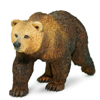 Safari Ltd Grizzly Bear-SAF181329-Animal Kingdoms Toy Store