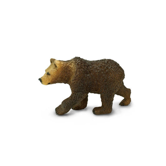 Safari Ltd Grizzly Bear Cub-SAF181429-Animal Kingdoms Toy Store