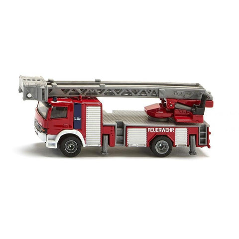 Siku 1:87 Mercedes Fire Engine Ladder Truck-SKU1841-Animal Kingdoms Toy Store