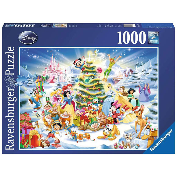 Ravensburger Disney Christmas Eve Puzzle 1000pc-RB19287-8-Animal Kingdoms Toy Store