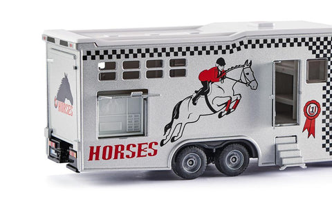 Siku 1:50 Mercedes Actros Horse Truck-SKU1942-Animal Kingdoms Toy Store