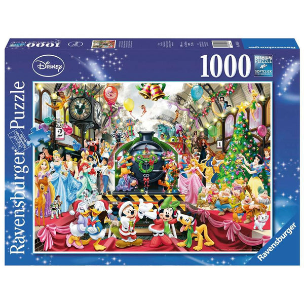 Ravensburger Disney All Aboard for Christmas Puzzle 1000pc-RB19553-4-Animal Kingdoms Toy Store