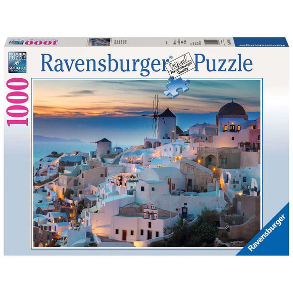 Ravensburger Santorini 1000pc Puzzle-RB19611-1-Animal Kingdoms Toy Store