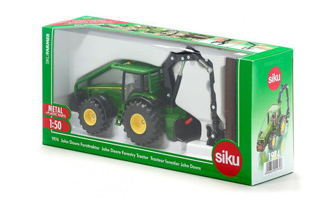 Siku 1:50 John Deere 8430 Forestry Tractor-SKU1974-Animal Kingdoms Toy Store