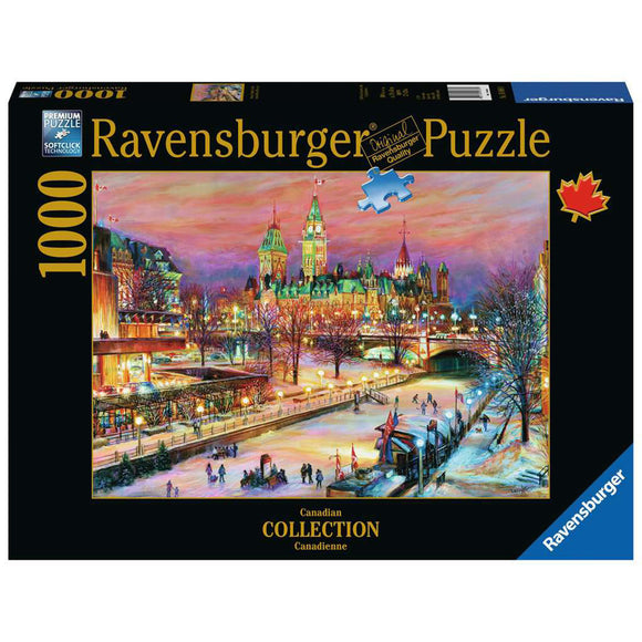 Ravensburger Ottawa Winterlude Festival Puzzle 1000pc