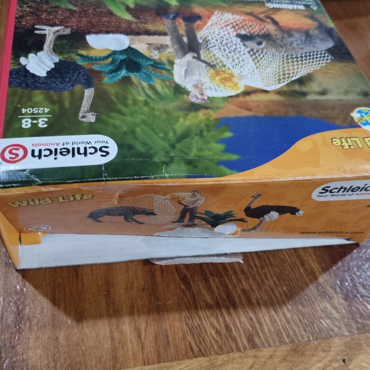 Schleich Attack Of The Hyena - Damaged Box