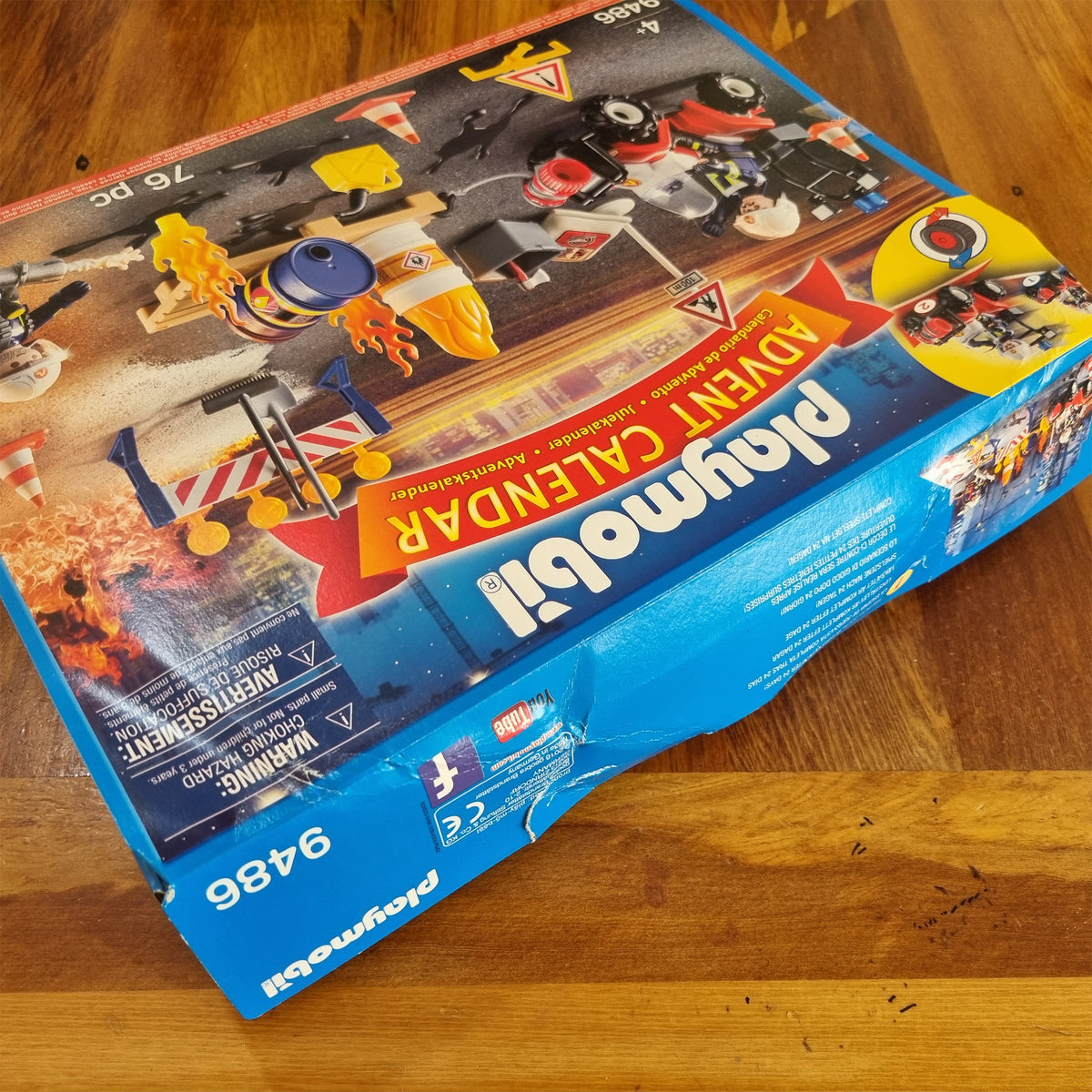 Playmobil Advent Calendar Fire Rescue - Sleeve Damage