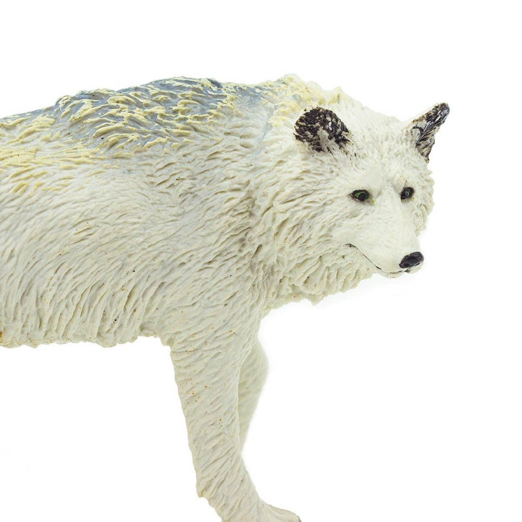 Safari Ltd White Wolf-SAF220029-Animal Kingdoms Toy Store