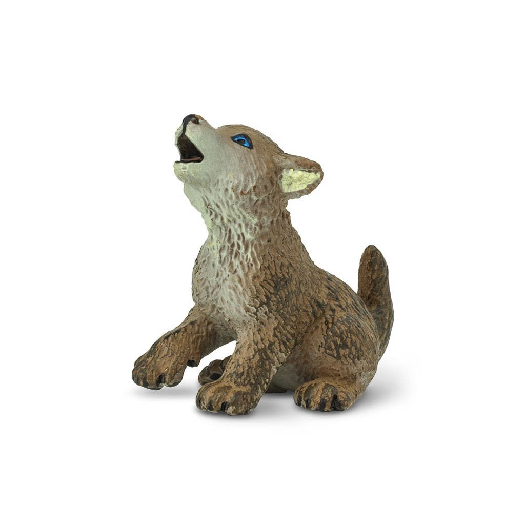 Safari Ltd Wolf Pup-SAF222929-Animal Kingdoms Toy Store