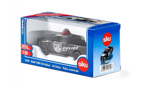 Siku 1:50 Dodge RAM 1500 US Police Ute-SKU2309-Animal Kingdoms Toy Store