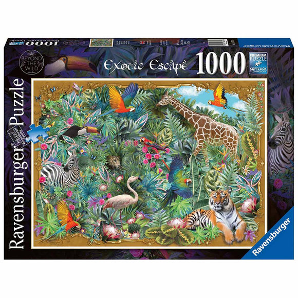 Ravensburger Beyond the Wild 1000pc Puzzle-RB16827-9-Animal Kingdoms Toy Store