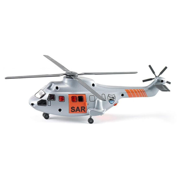 Siku 1:50 Search & Rescue Helicopter with Stretcher-SKU2527-Animal Kingdoms Toy Store