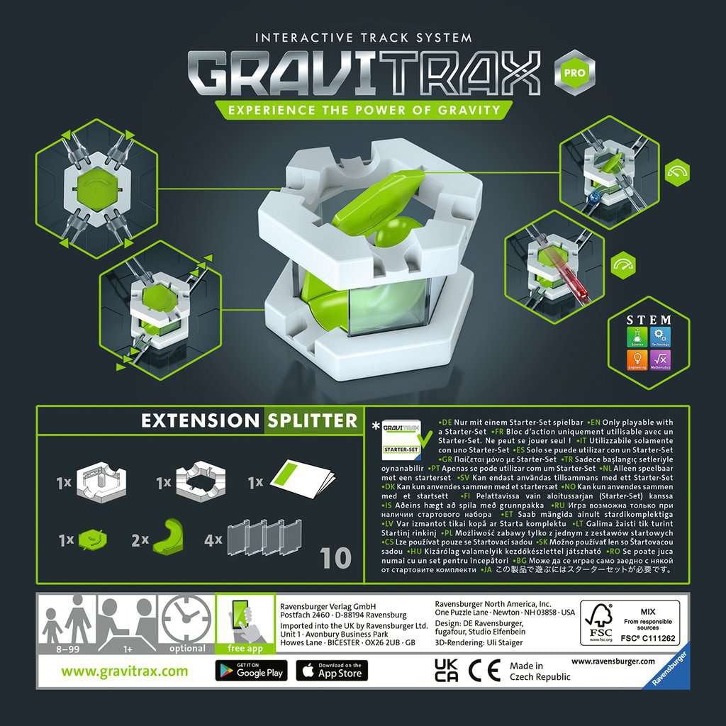 GraviTrax PRO Add on Splitter-26170-3-Animal Kingdoms Toy Store