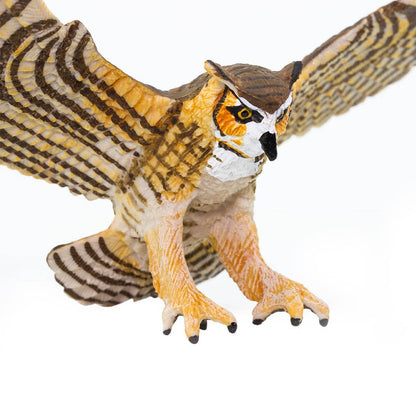Safari Ltd Great Horned Owl-SAF264429-Animal Kingdoms Toy Store