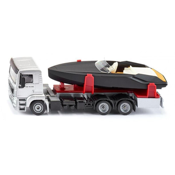 Siku 1:50 MAN TG-A Truck with Speedboat-SKU2715-Animal Kingdoms Toy Store