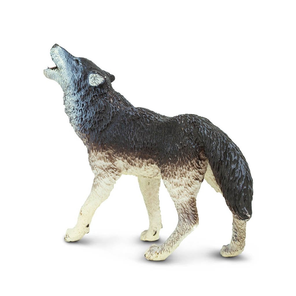 Safari Ltd Gray Wolf-SAF273829-Animal Kingdoms Toy Store