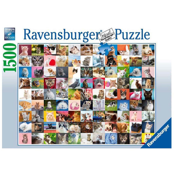 Ravensburger 99 Cats 1500pc Puzzle-RB16593-3-Animal Kingdoms Toy Store