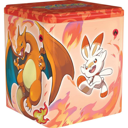Pokemon TCG Stacking Tin - Fire Type