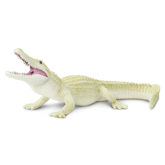 Safari Ltd White Alligator-SAF291929-Animal Kingdoms Toy Store
