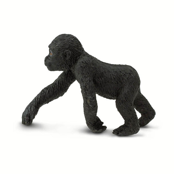 Safari Ltd Lowland Gorilla Baby-SAF294829-Animal Kingdoms Toy Store